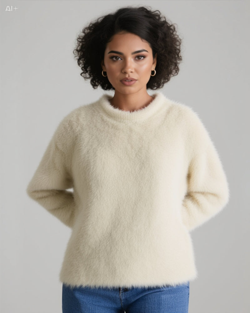 Alpaca Sweater cream