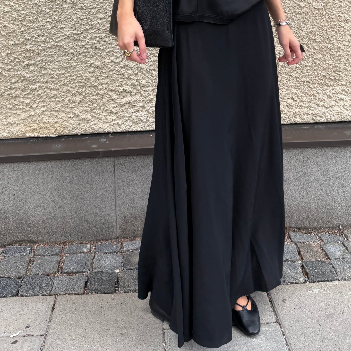 Maxi kjol - svart