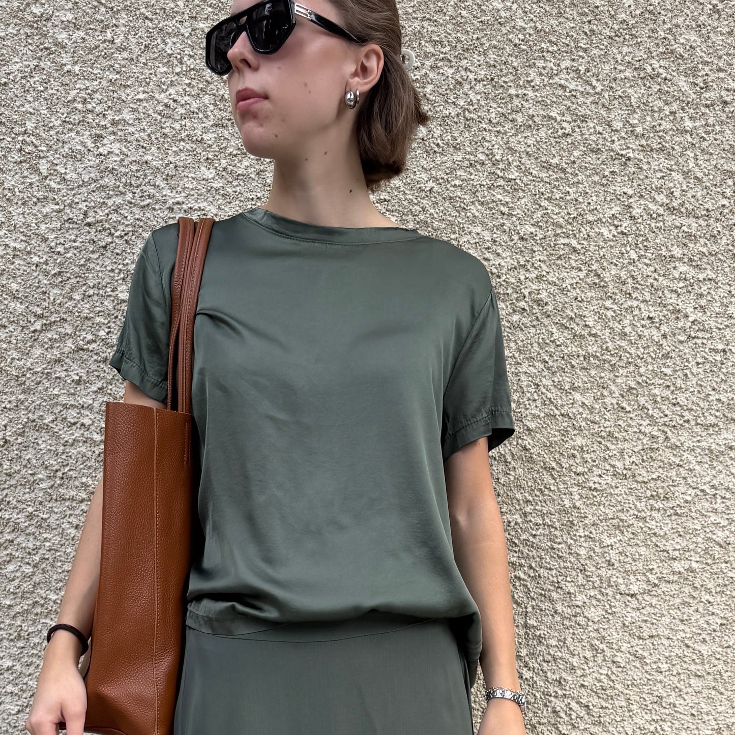 Tee - oliv