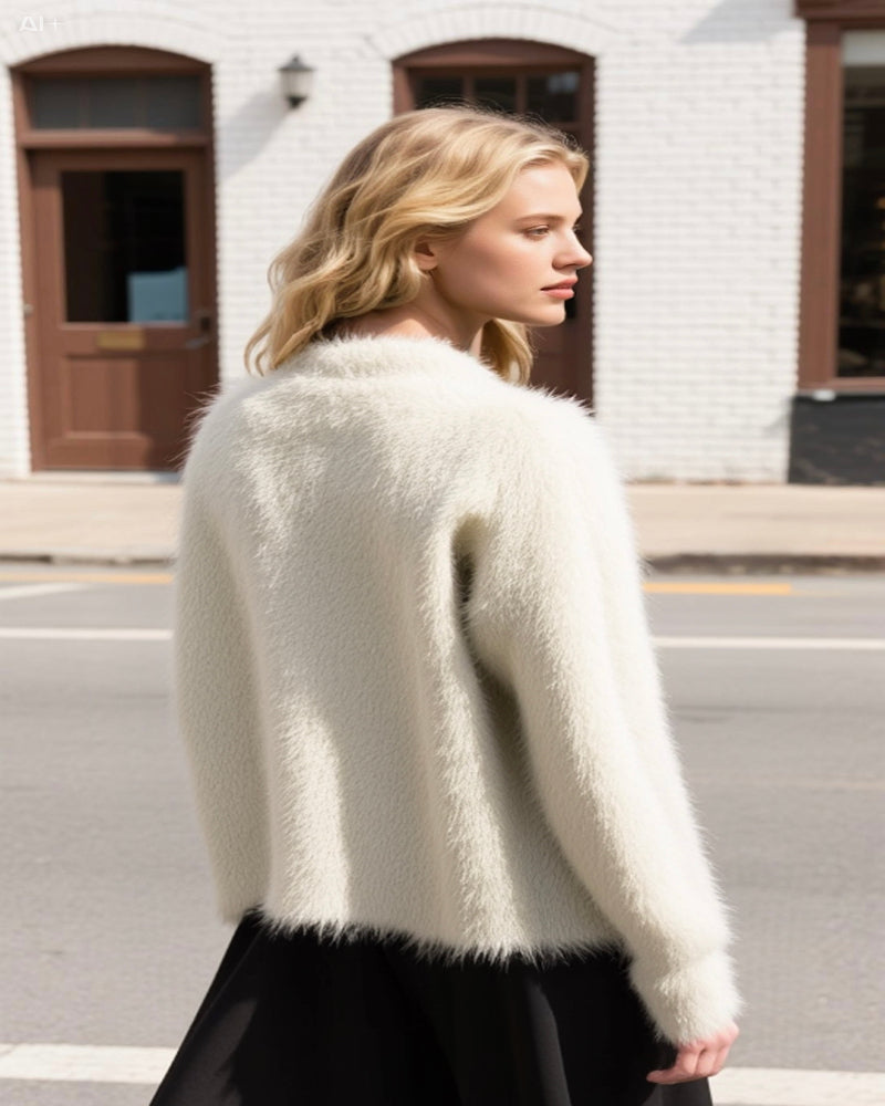 Alpaca Sweater cream