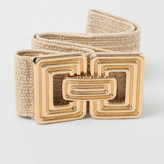 Skärp-elastisk ljus beige