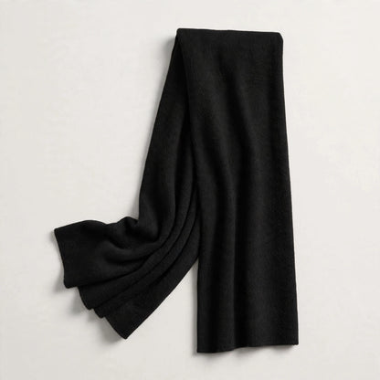 Halsduk ull & kashmir - Svart
