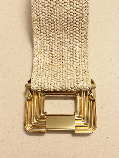 Skärp-elastisk ljus beige