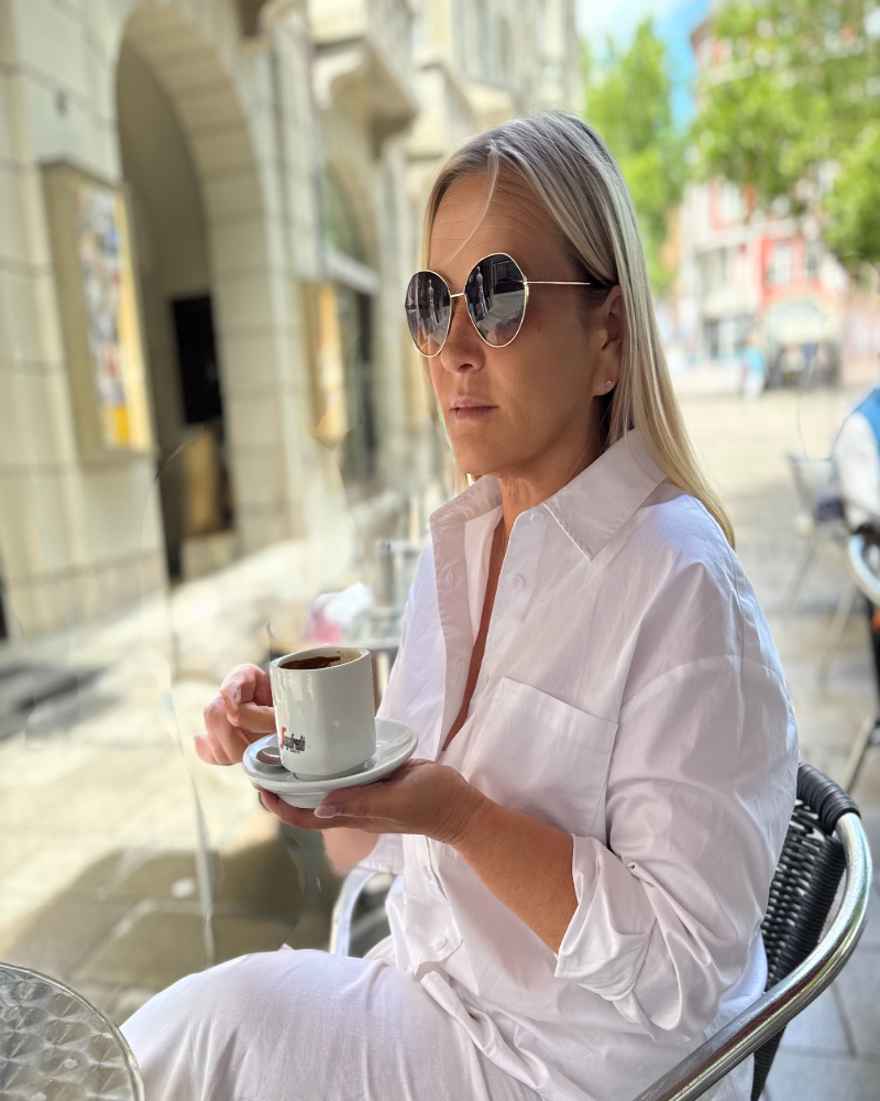 Skjorta bomull vit