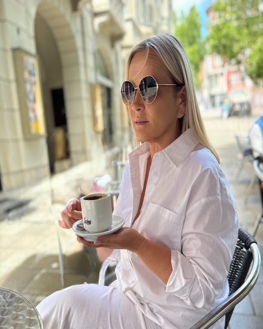 Skjorta bomull vit